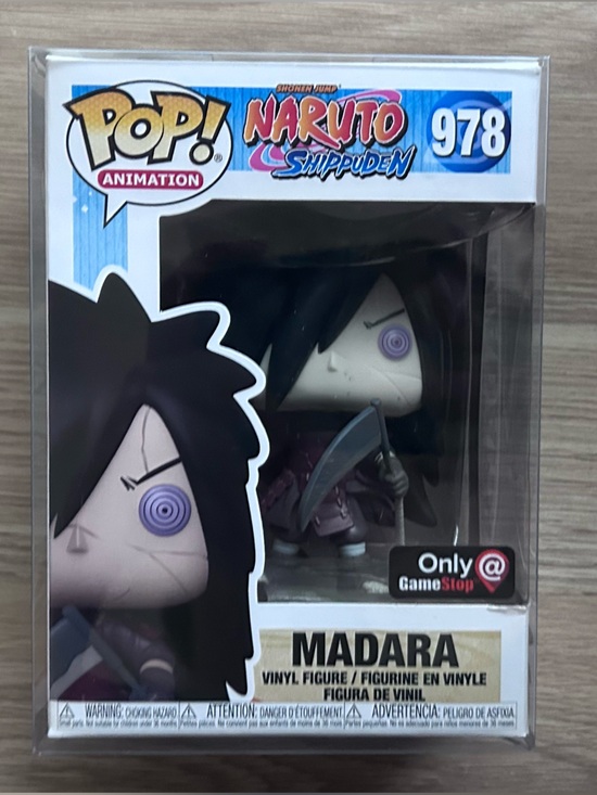 Funko Other - Funko Pop! Naruto Shippuden Madara Vinyl Figure - Black, Purple, White